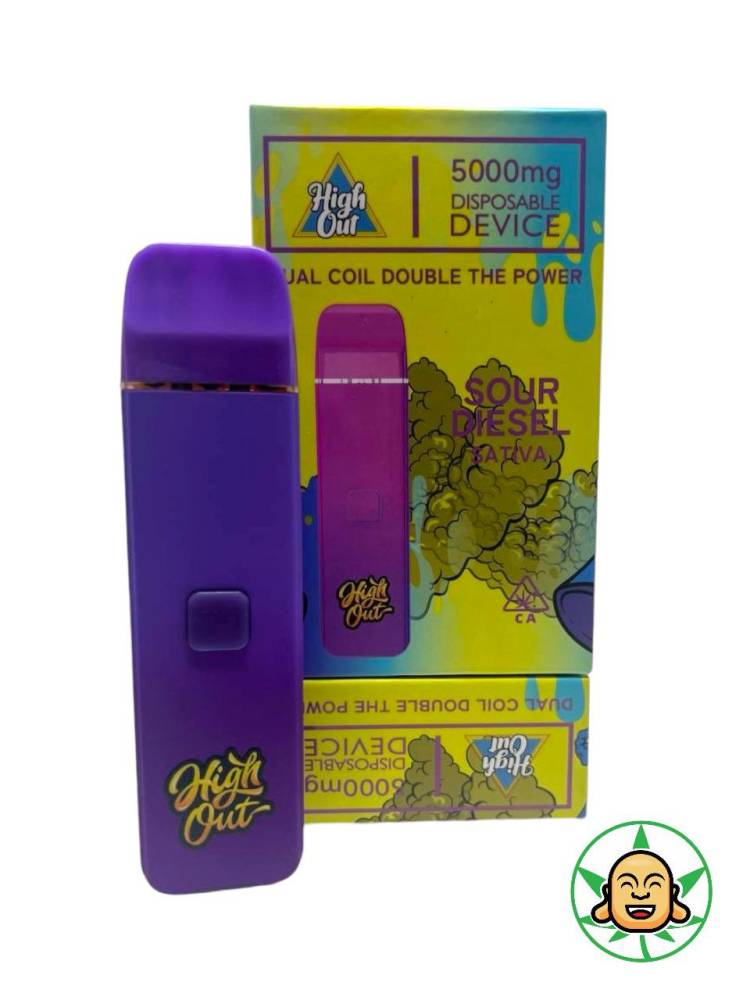 High Out Disposables - 5000MG - Image 9
