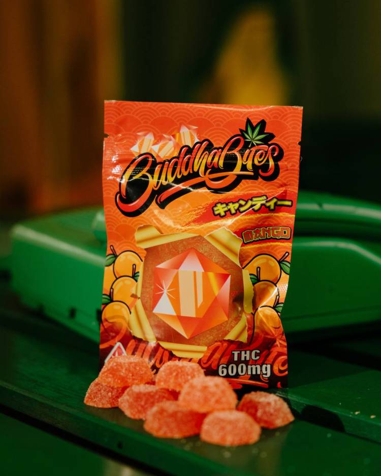 Buddha Bites By BuddhaBrosLA – Premium THC Edibles (600MG, 12 pc) - Image 2