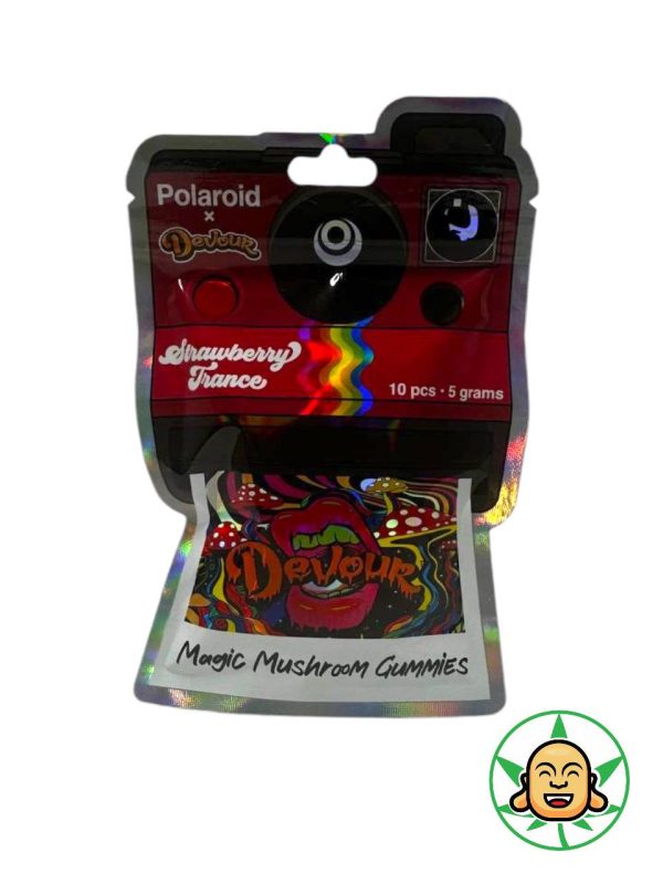 Polaroid x Devour Mushroom Gummies