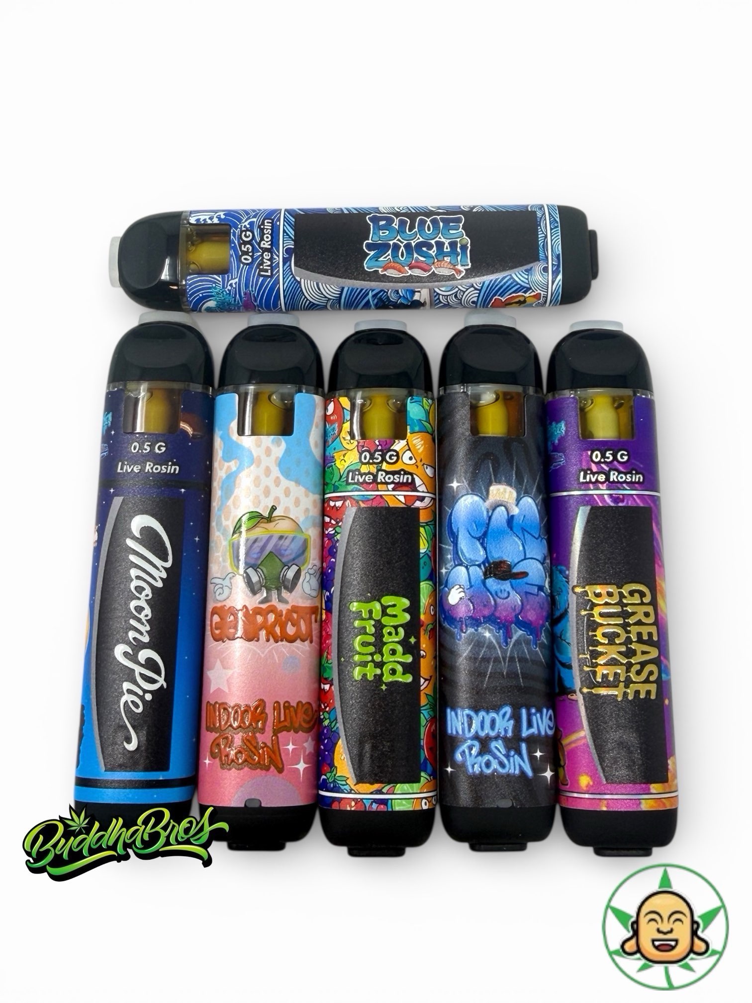 Quality Squishes - 0.5G Live Rosin Pens